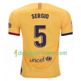 Koszulka FC Barcelona Sergio Busquets 5 Wyjazdowe Koszulki Piłkarskie 2019-2020 Krótki Rękaw 